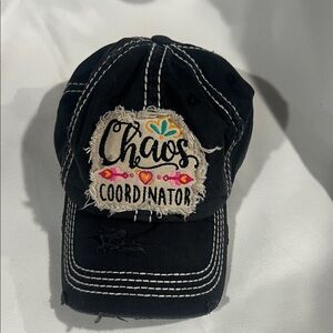 Black Chaos Coordinator Kids Cap